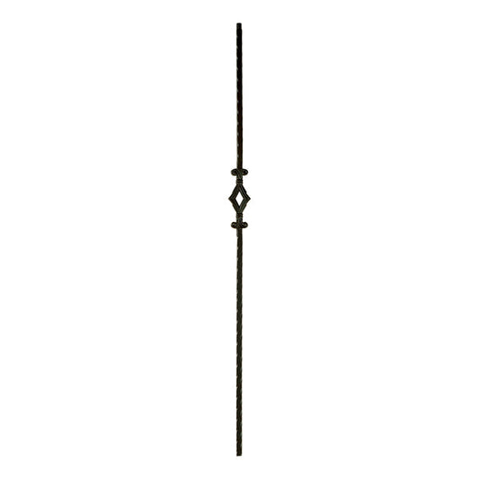 M13344 2760 Mediterranean Series Baluster Single Window 9/16" Sq.