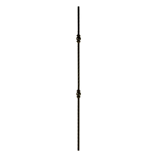M30844 2991 Mediterranean Series Baluster Double Forged Ball 9/16" Sq.