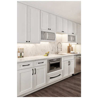 Hardware Resources: 36" Two Drawer Base - Polar White