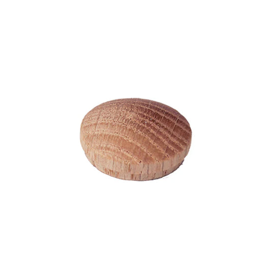 C-3020 1" Red Oak Wood Button Plug