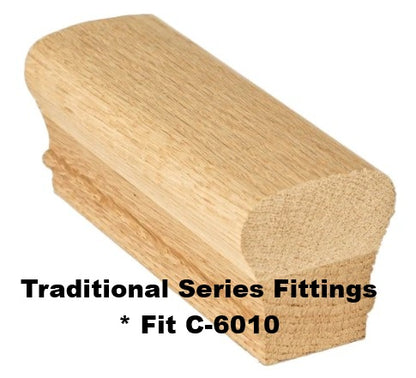 C-7013 Traditional Series Fittings Over Easing *Fits C-6010 Rail