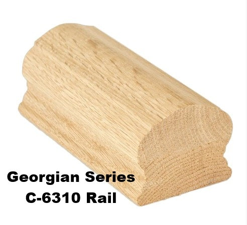 C-7310 Georgian Series Fittings Starting Easing Fits Coffman's C-6310 Rail