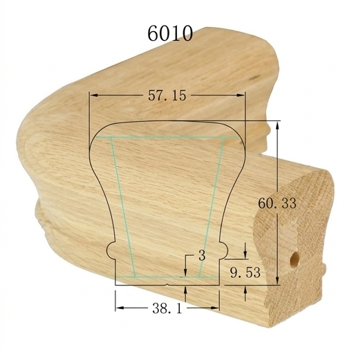 C-7011 Traditional Series Fittings Level Quarterturn *Fits C-6010 Rail