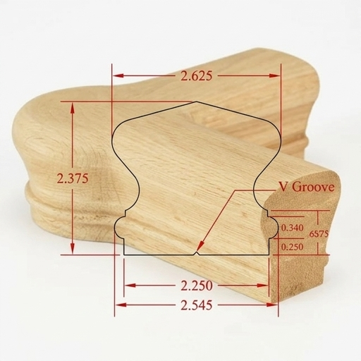 C-7421 Richmond Series Fittings Quarterturn Newel Cap - Fits C-6410 Rail