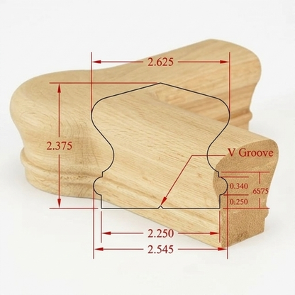 C-7421 Richmond Series Fittings Quarterturn Newel Cap - Fits C-6410 Rail