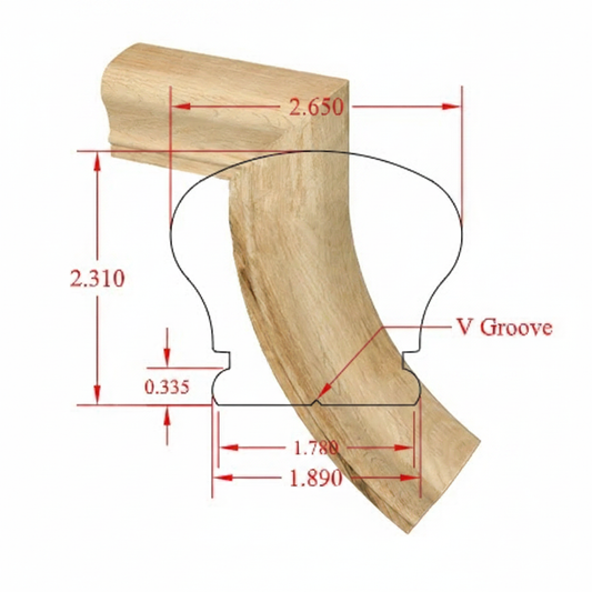 C-7C99 Chatham Series Fittings 2-Rise Gooseneck
