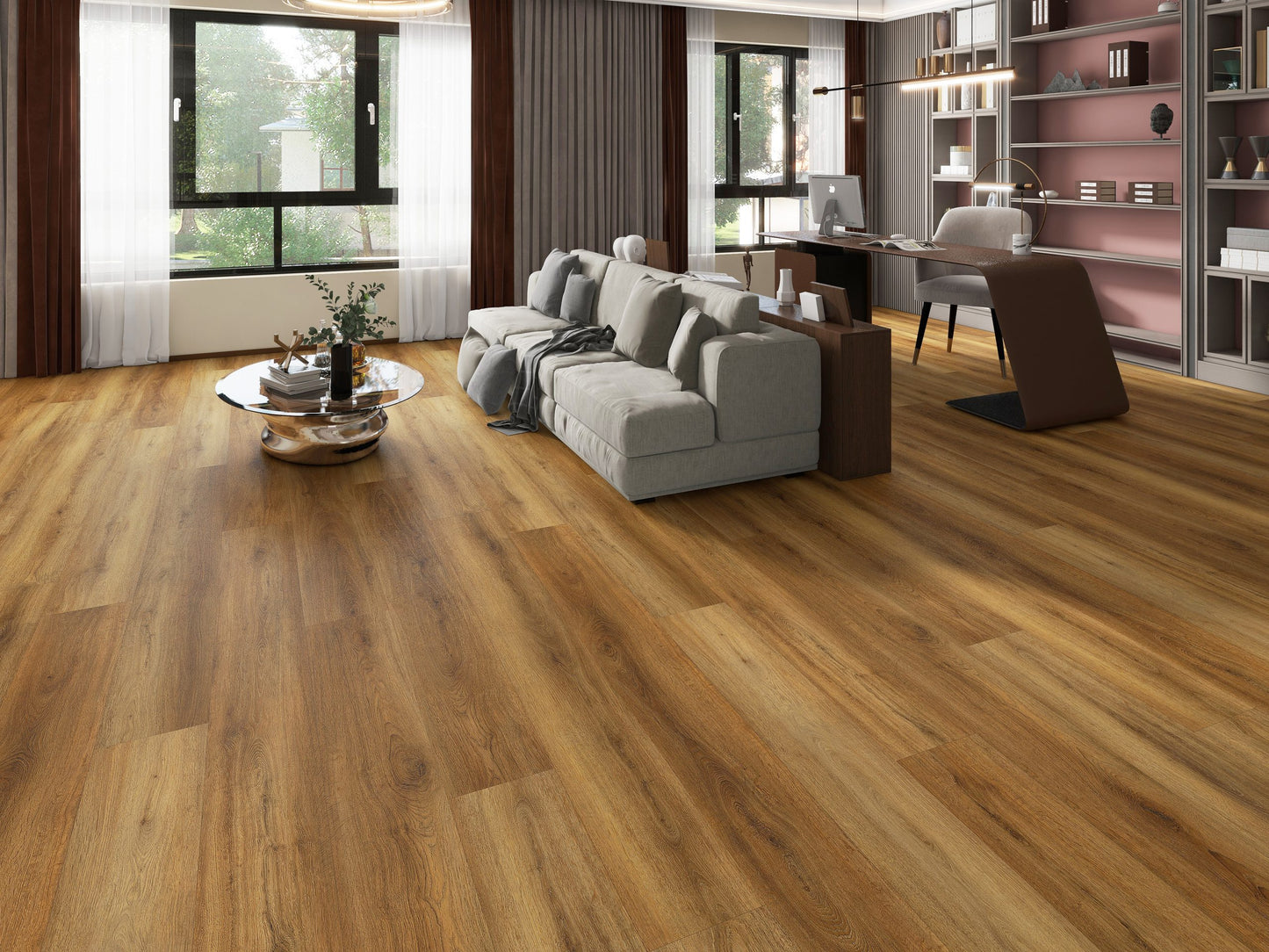 Flooring: CANYON LANDS Luxury Vinyl Plank(LVP) Park Collection by Naturally Aged Flooring *add 1 handling fee to order