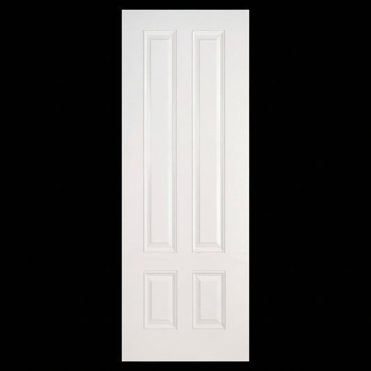 SLAB: Fiberglass Smooth 4-Panel Raised HVHZ-Impact DRS49I (unfinished)