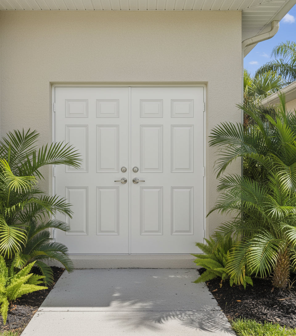 Plastpro Fiberglass Smooth 6-Panel Raised DRS60 - FL#17347