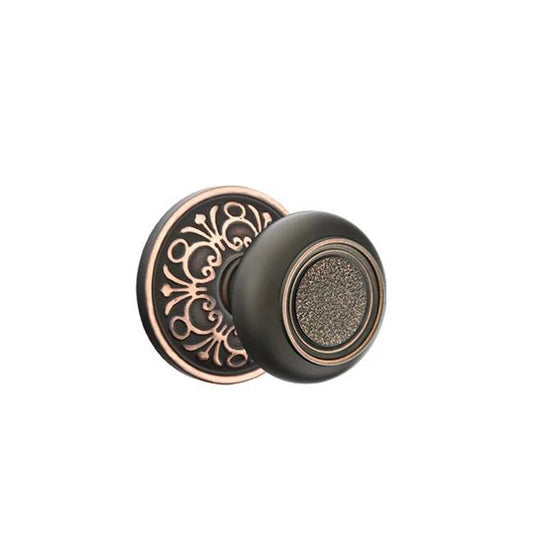 Emtek 8056 Dummy Belmont Knob w/Lancaster Rosette