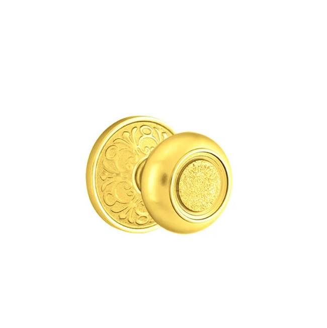 Emtek 8056 Dummy Belmont Knob w/Lancaster Rosette