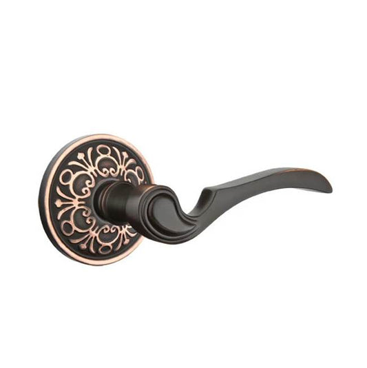 Emtek 8056 Dummy Coventry Lever w/Lancaster Rosette