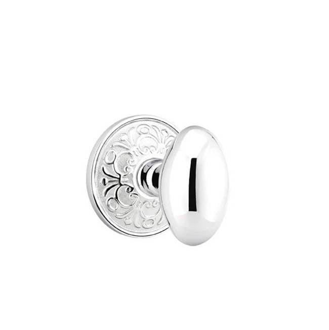 Emtek 8056 Dummy Egg Knob w/Lancaster Rosette