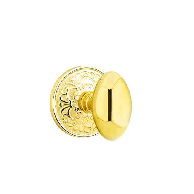 Emtek 8056 Dummy Egg Knob w/Lancaster Rosette