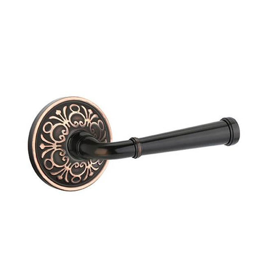 Emtek 8056 Dummy Merrimack Lever w/Lancaster Rosette