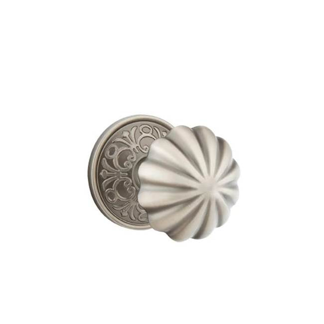 Emtek 8056 Dummy Melon Knob w/Lancaster Rosette