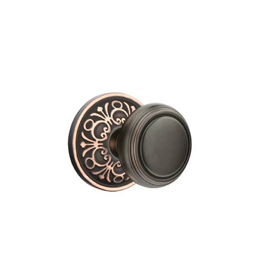 Emtek 8056 Dummy Norwich Knob w/Lancaster Rosette