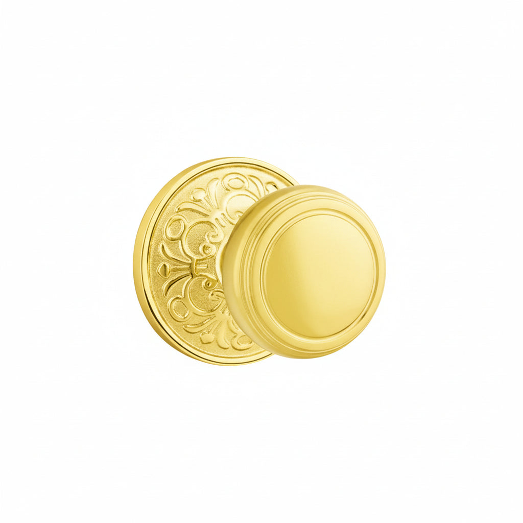 Emtek 8056 Dummy Norwich Knob w/Lancaster Rosette
