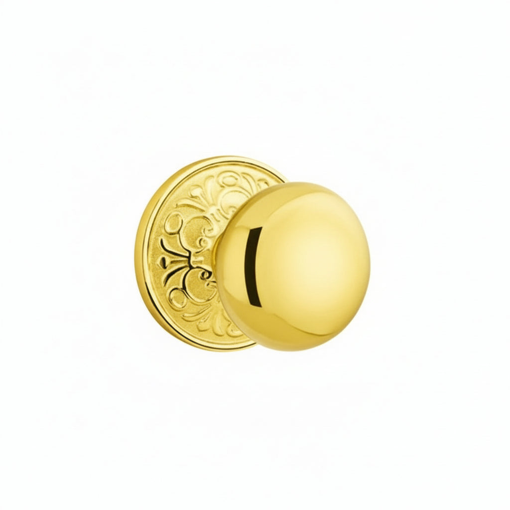 Emtek 8056 Dummy Providence Knob w/Lancaster Rosette