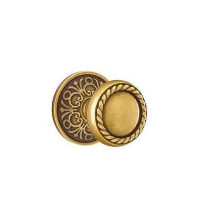 Emtek 8056 Dummy Rope Knob w/Lancaster Rosette