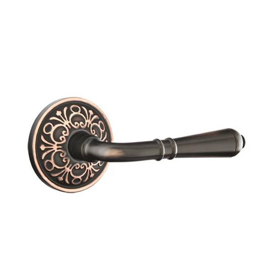 Emtek 8056 Dummy Turino Lever w/Lancaster Rosette