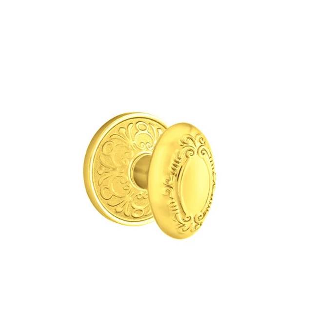 Emtek 8056 Dummy Victoria Knob w/Lancaster Rosette