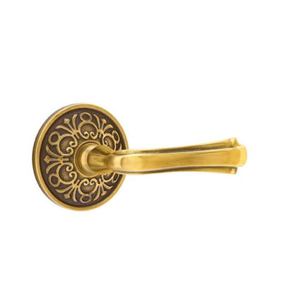 Emtek 8056 Dummy Wembley Lever w/Lancaster Rosette