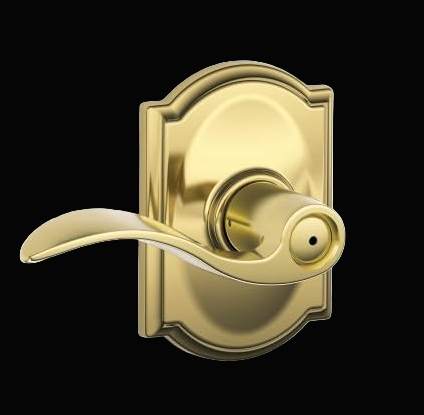 Schlage F40 (ACC) Accent w/(CAM) Camelot Trim