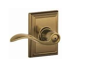 Schlage F40 (ACC) Accent w/(ADD) Addison Trim
