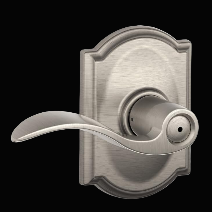 Schlage F40 (ACC) Accent w/(CAM) Camelot Trim