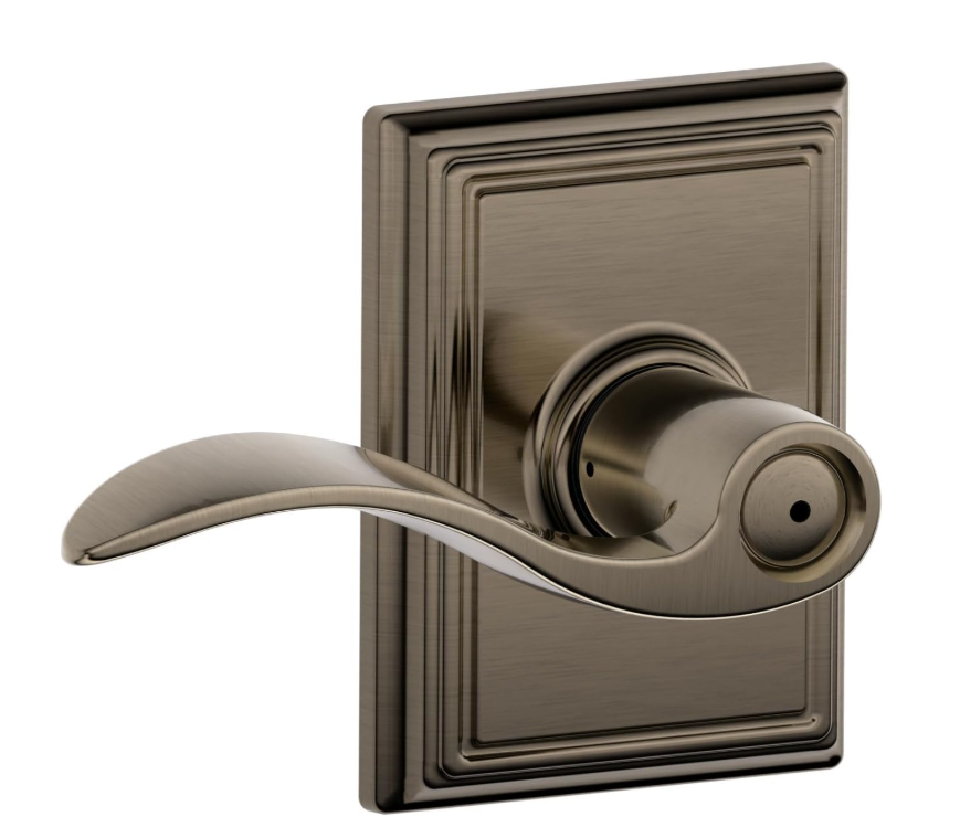 Schlage F40 (ACC) Accent w/(ADD) Addison Trim