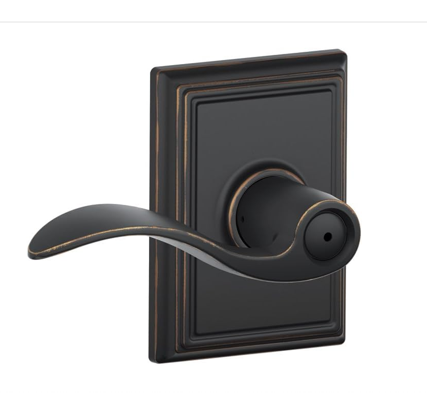 Schlage F40 (ACC) Accent w/(ADD) Addison Trim