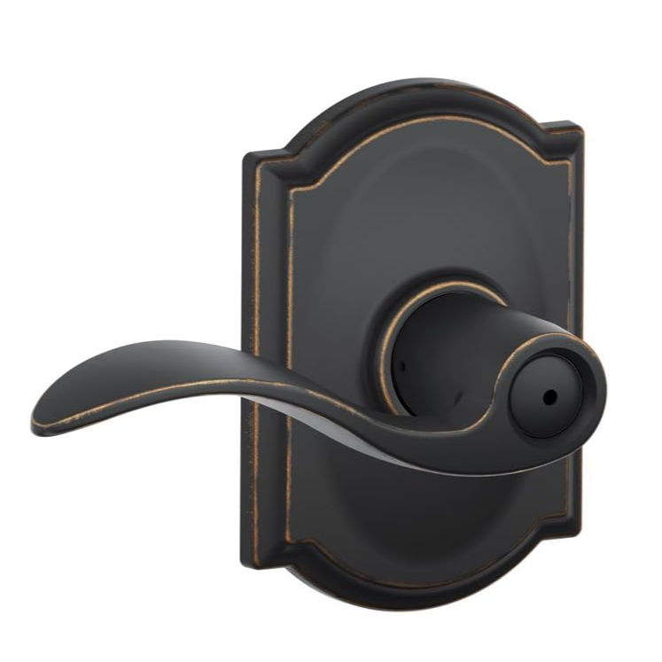 Schlage F40 (ACC) Accent w/(CAM) Camelot Trim