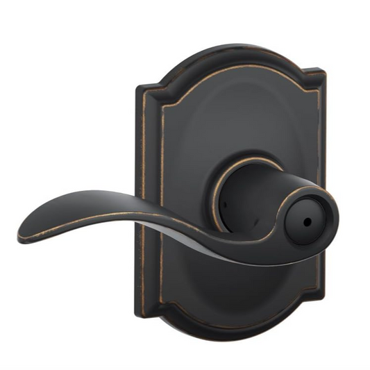 Schlage F40 (ACC) Accent w/(CAM) Camelot Trim