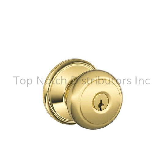 Schlage F51A (AND) Andover Keyed Entry Handle set