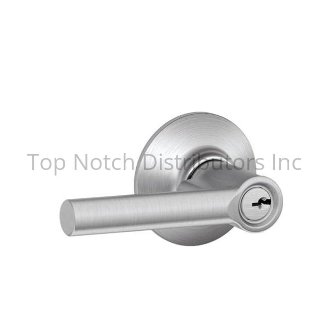 Schlage F51A (BRW) Broadway Keyed Entry Handle set