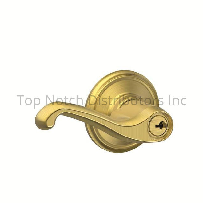 Schlage F51A (FLA) Flair Keyed Entry Handle set