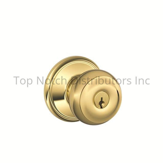 Schlage F51A (GEO) Georgian Keyed Entry Handle set