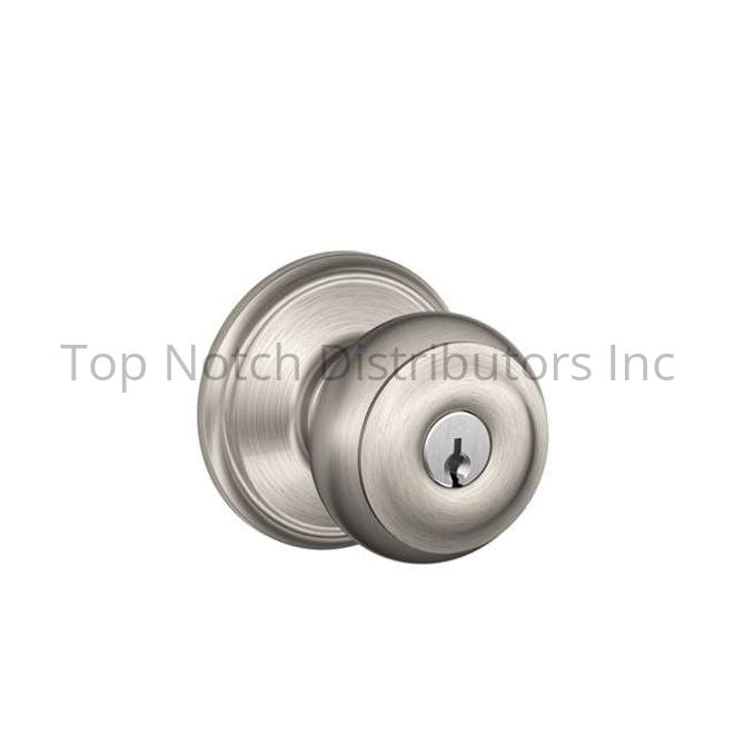 Schlage F51A (GEO) Georgian Keyed Entry Handle set