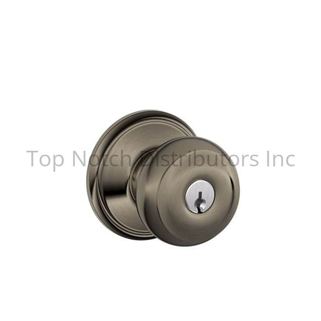 Schlage F51A (GEO) Georgian Keyed Entry Handle set