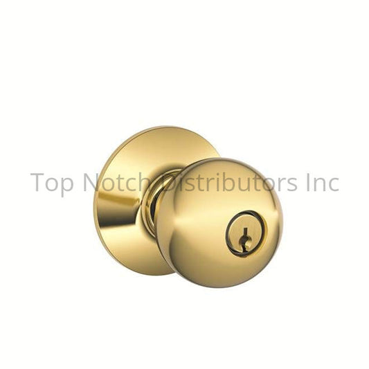 Schlage F51A (ORB)Orbit Keyed Entry Handle set