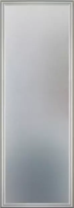 Door Glass Insert: Frosted Glass Non-Impact - 1-3/4"