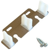 2134PLBG Bypass Door Guide for 1-1/8" or 1-3/4" Thick Doors