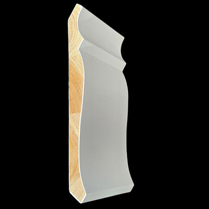 Crown: L8027 7 1/4 w/Cove Primed Finger Joint Pine (3/4"x7-1/4") 8' or 16'