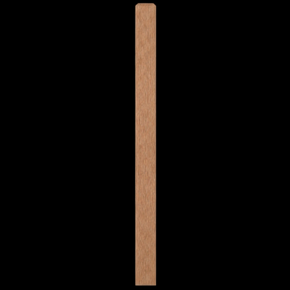 STAIR-PART: LJ-4000-O Red Oak Craft Newel 48"