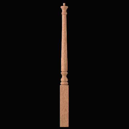 STAIR-PART: LJ-4010-O Short Util Newel 48"