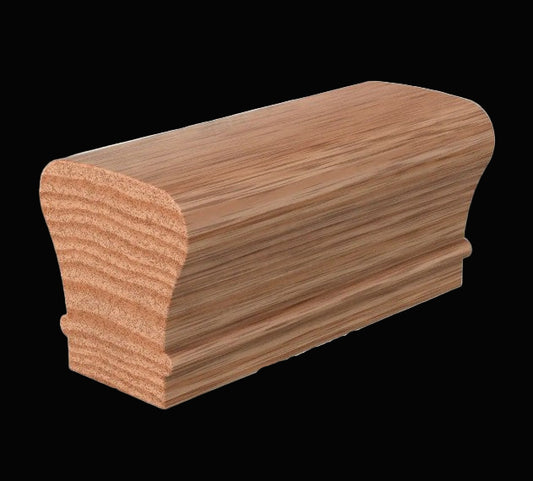 STAIR-PART: LJ-6010 Oak Rail Non-Plowed