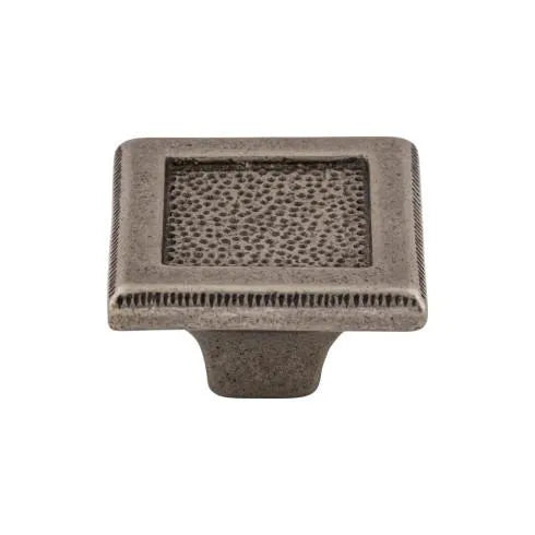 Square Inset Knob - Britannia Collection