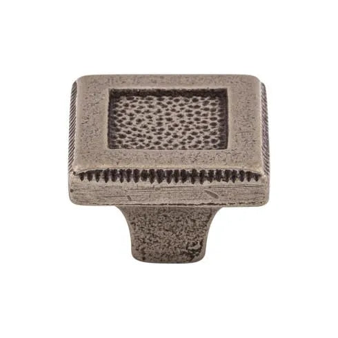 Square Inset Knob - Britannia Collection