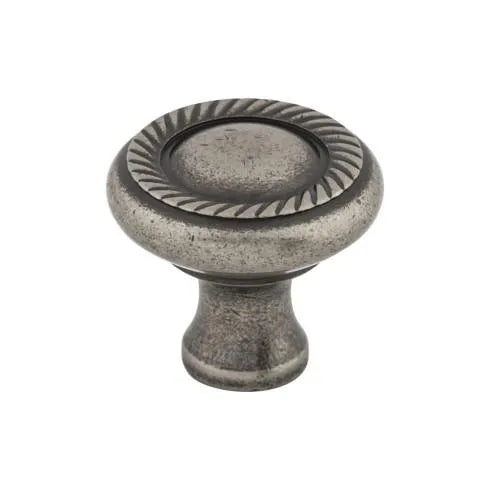 Swirl Cut Knob 1-1/4 INCH - Somerset Collection